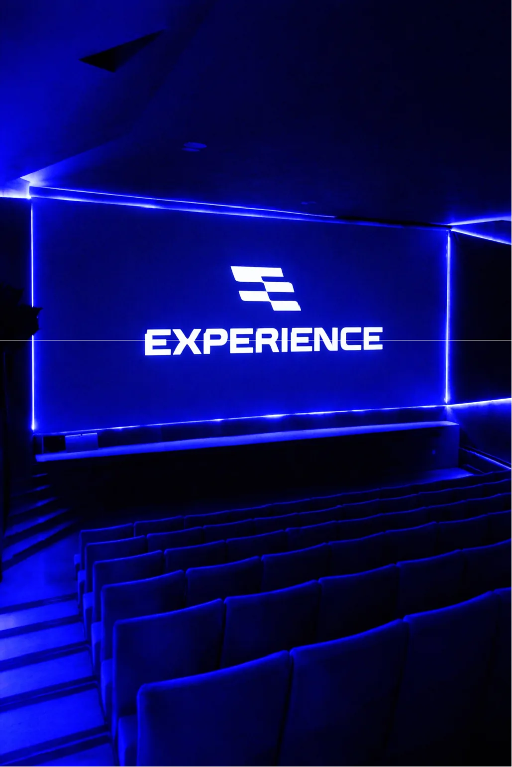 Marca en una sala de cine